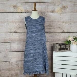 Anthropologie Holding Horses Tweed Fringe Dress XS
